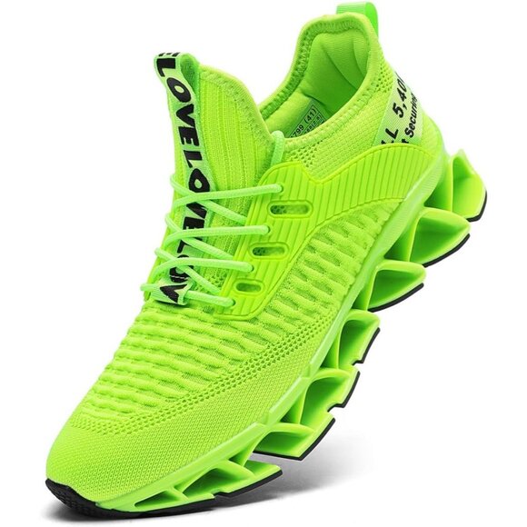 Shoes - Women's Light Green Running Walking Blade Sport  Tennis Athletic Sneakers Shoes